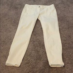 NWOT Loft ivory pants